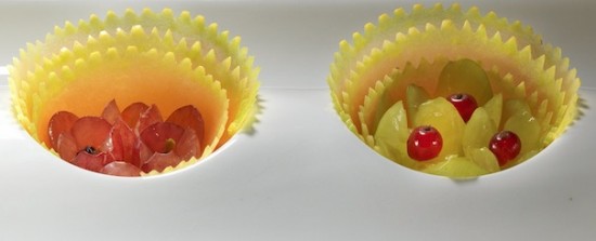 Fette di melone per decorare in gelateria e pasticceria-di Beppo Tonon.